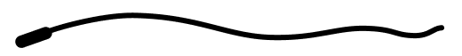 OpenWhip’s black whip with a white outline